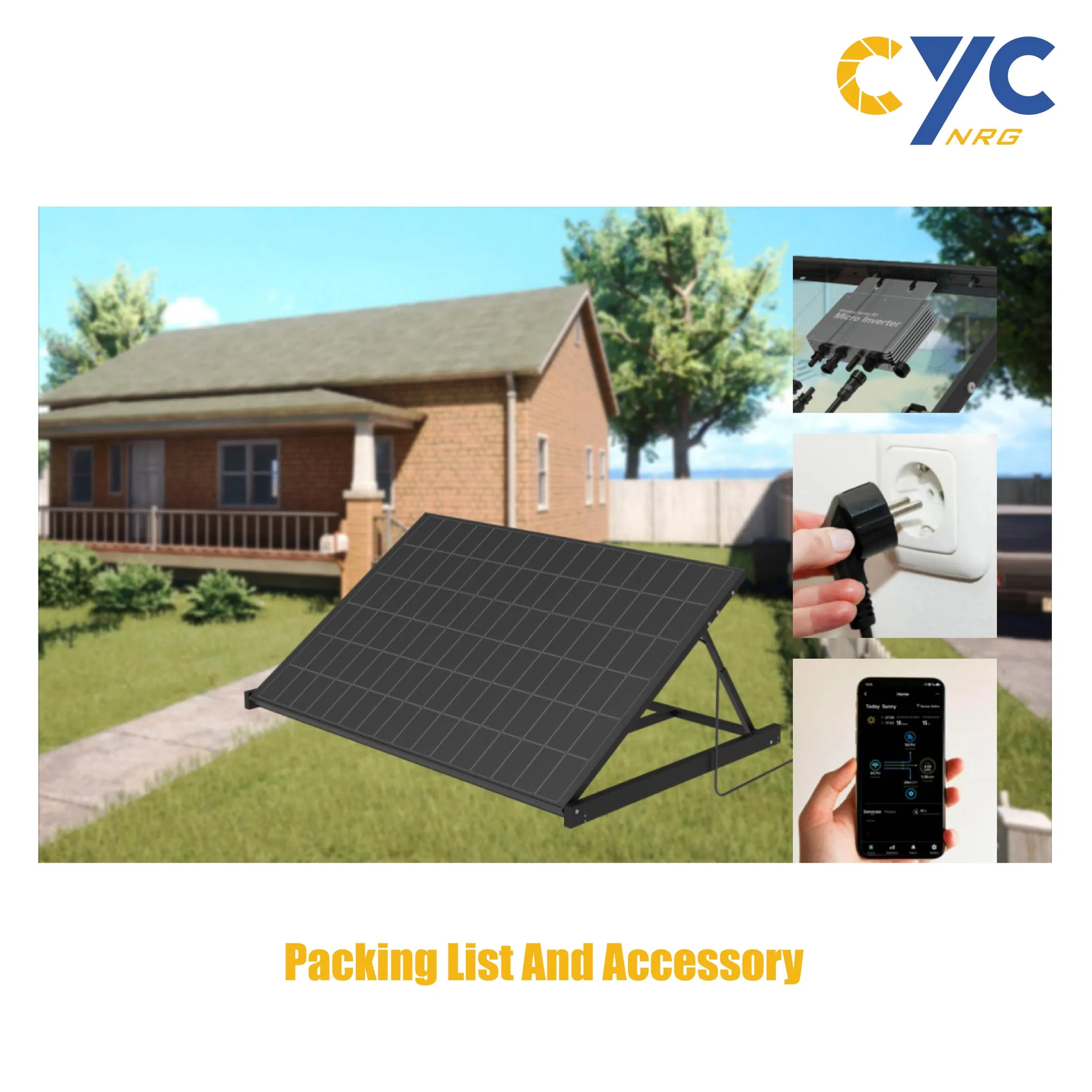 Solar Mounting Photovoltaic Aluminum Alloy Support Easy Solar Kit System