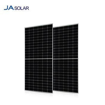 Ja 560W 585W 610W Half Cell Wholesale Poly PV Fold Flexible Black Monocrystalline Polycrystalline Photovoltaic Module Mono Solar Energy Sun Power Panel