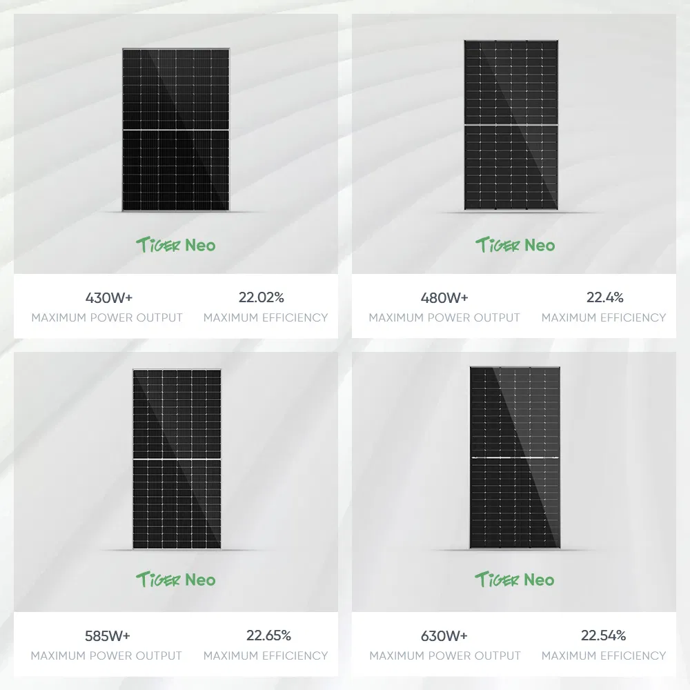 Jinko tiger neo n-type Monocrystalline Photovoltaic Solar Panels 545W 550W 555W Watt Paneles Solares Manufacturers in China