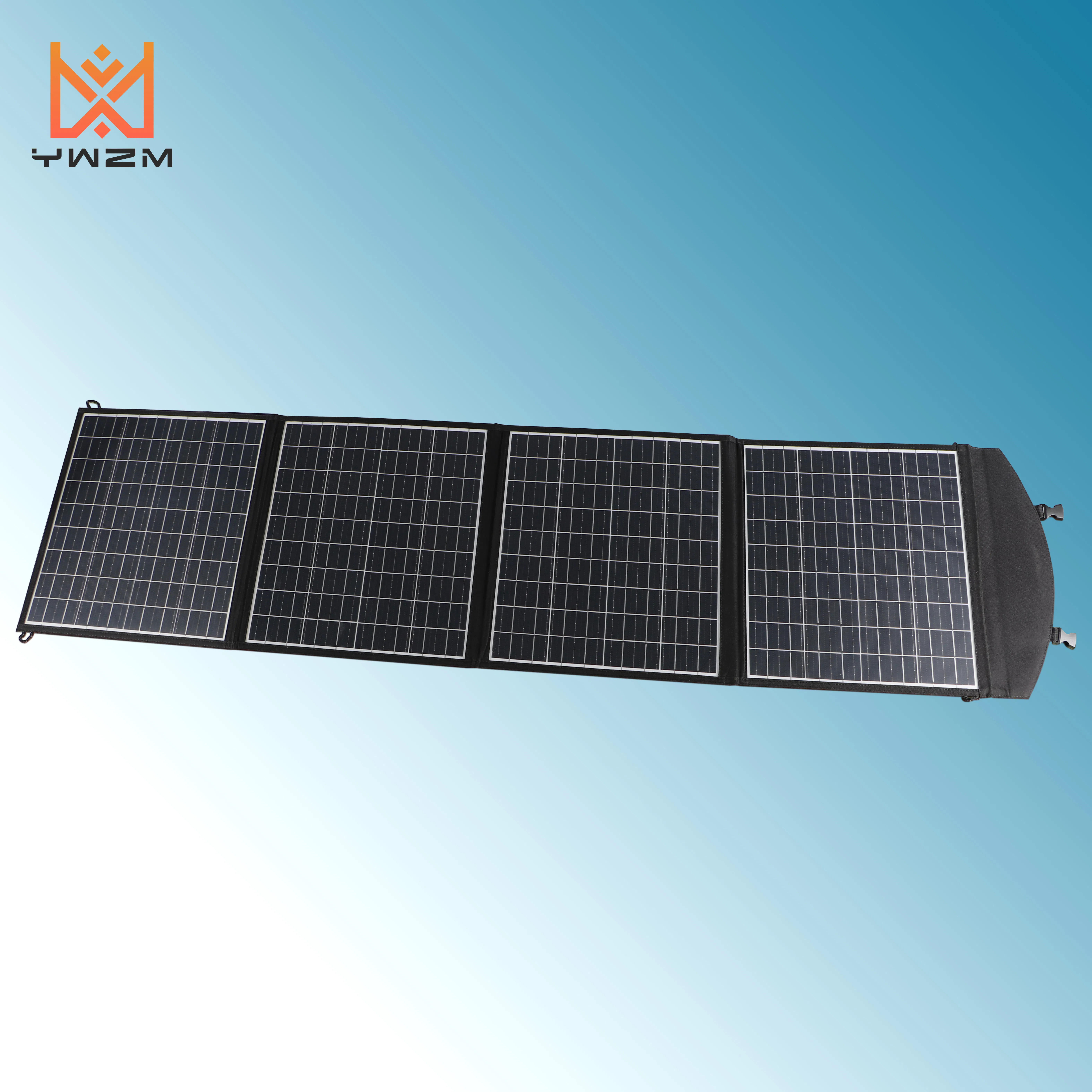 Compact 100W Portable Solar Panel for Travel and Camping