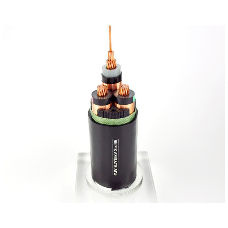 Underground XLPE Power Cable 0.6/1kv - Direct Burial HDPE-Jacketed Cable for Grids &amp; Solar Farms