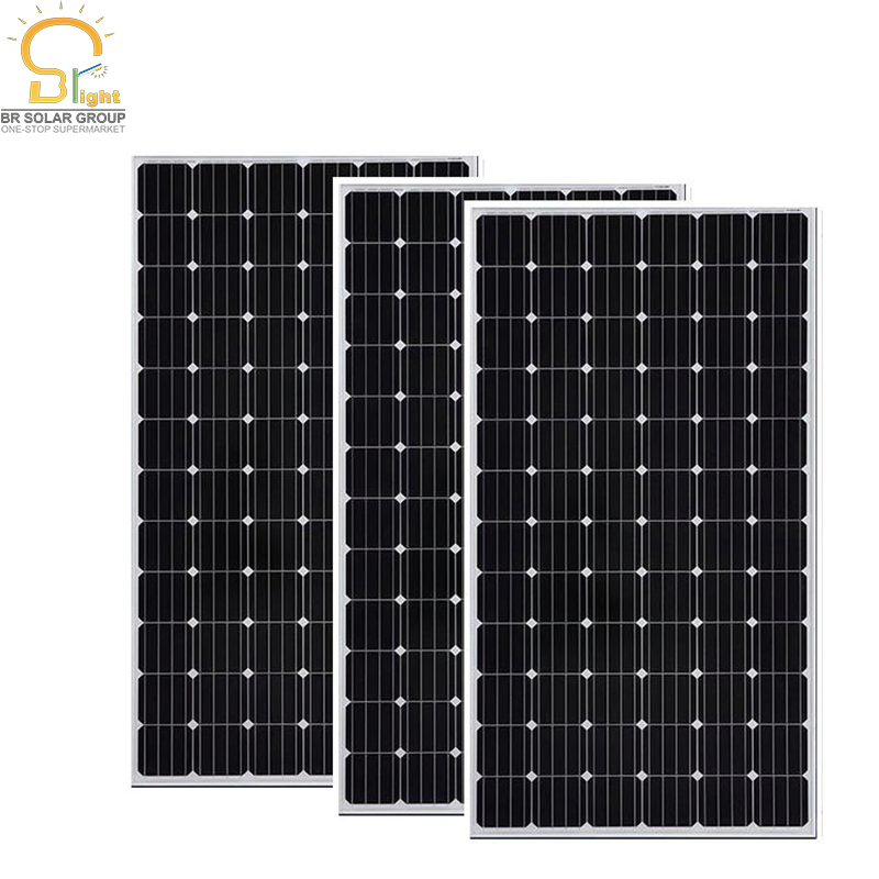 ISO9001/CE/TUV 20W-250W 330W 390W 450W 550W 600W 670W Half Cut Perc Black Monocrystalline Polycrystalline Solar Energy Panel