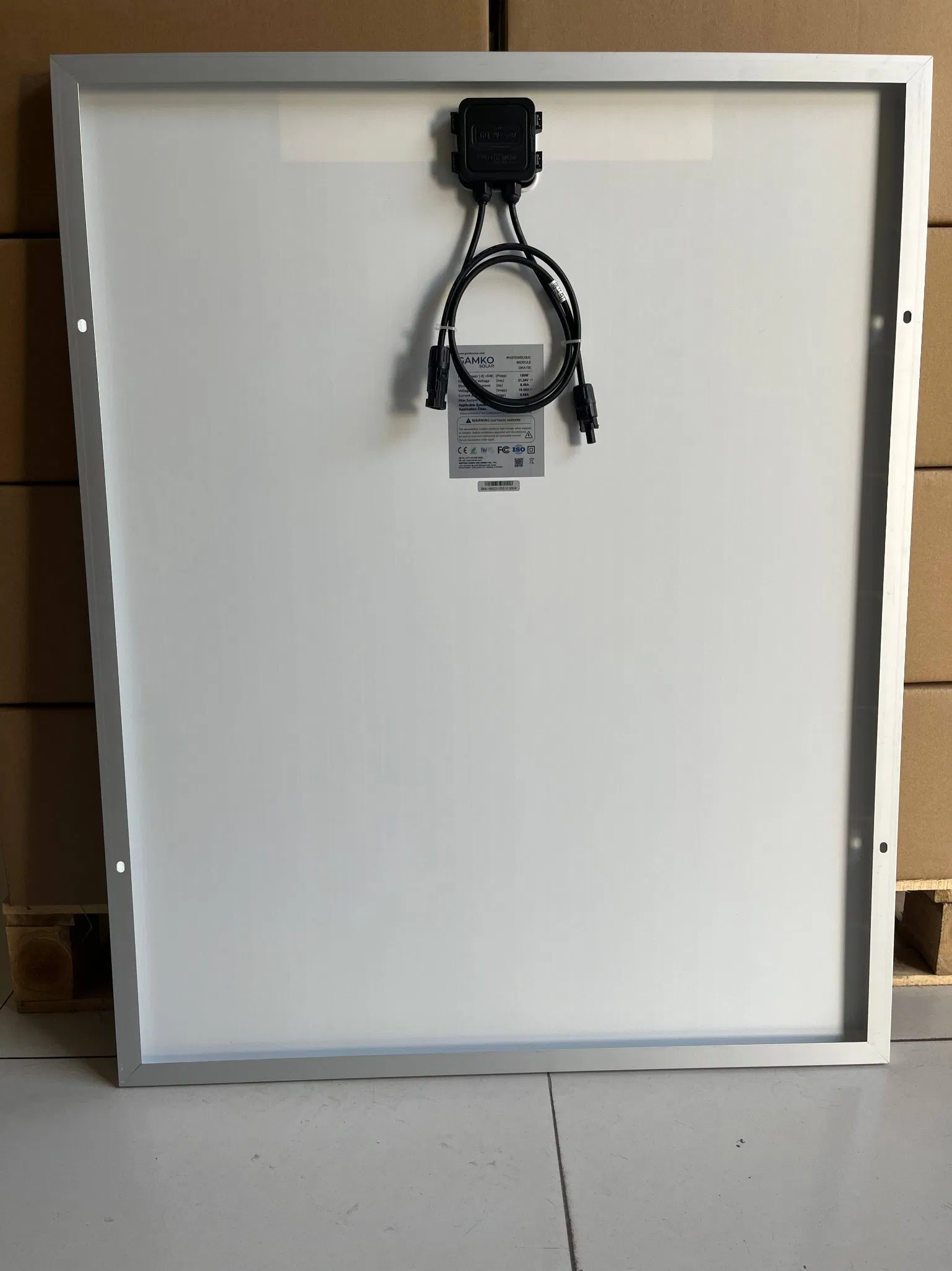 135W Mono Solar Panel Portable Mini PV Panels for Solar Pump System