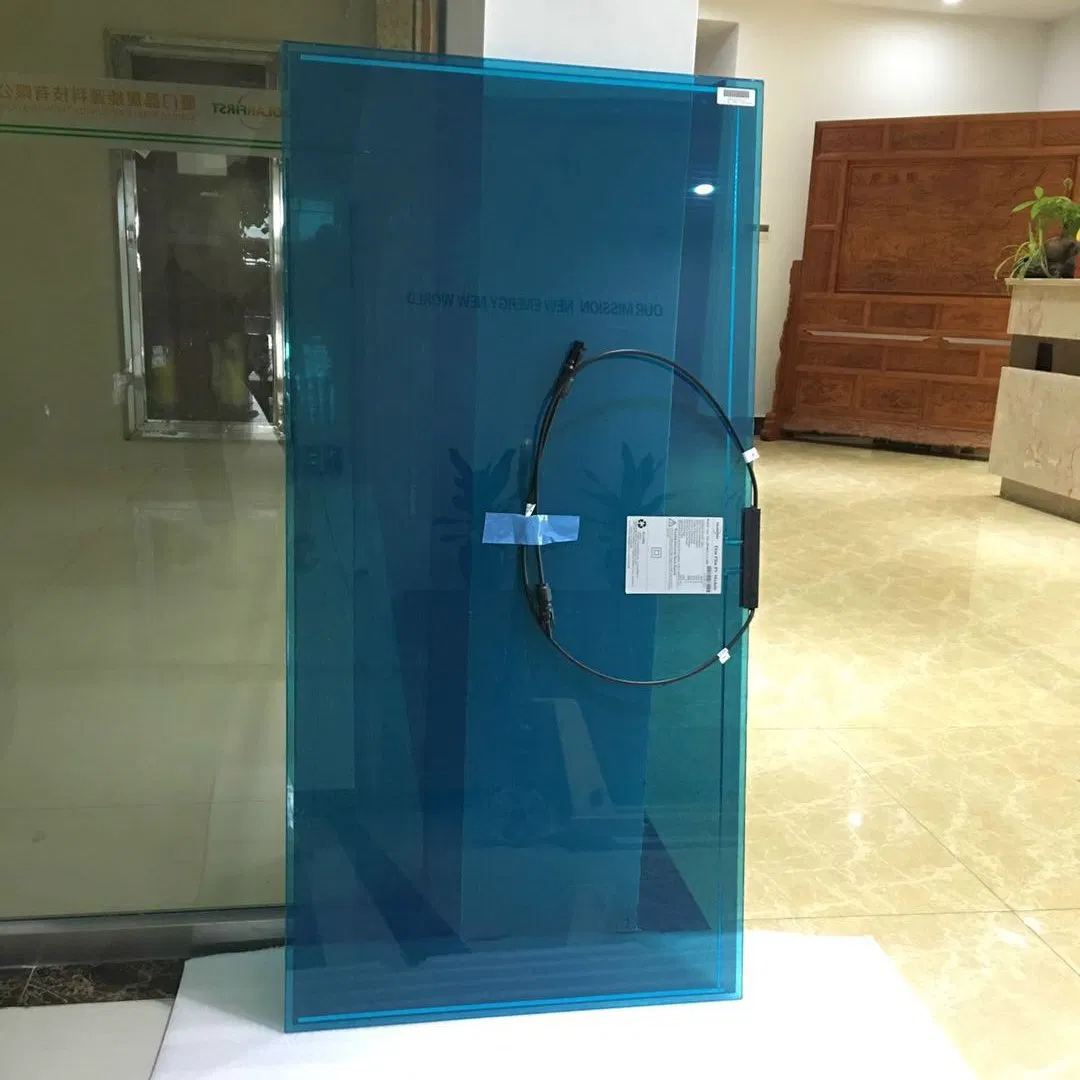 80% High Efficiency Cdte Transparent Thin Film Solar Panel