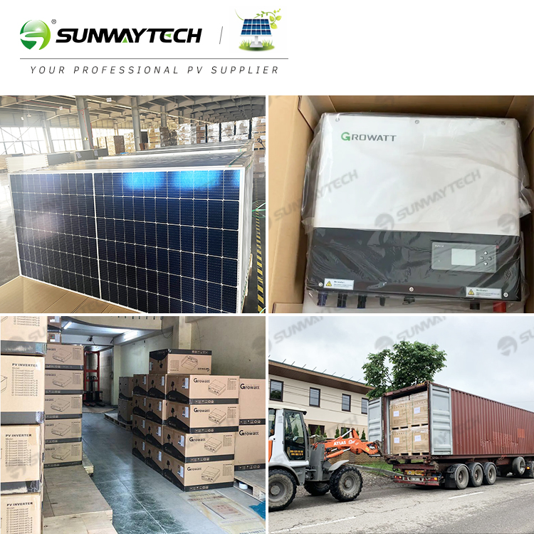 24 Hours Sunway Plywood Package Solar Panel Price Kit with CE