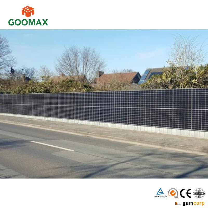 Goomax High-Performance Vertical Solar Panel Kit for Sustainable Farms