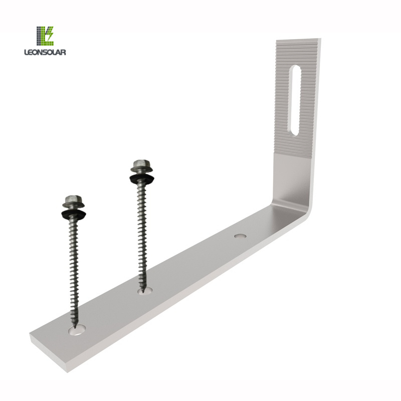 Heavy-Duty Solar Panel Mounting Kit for Asphalt Roof Systems