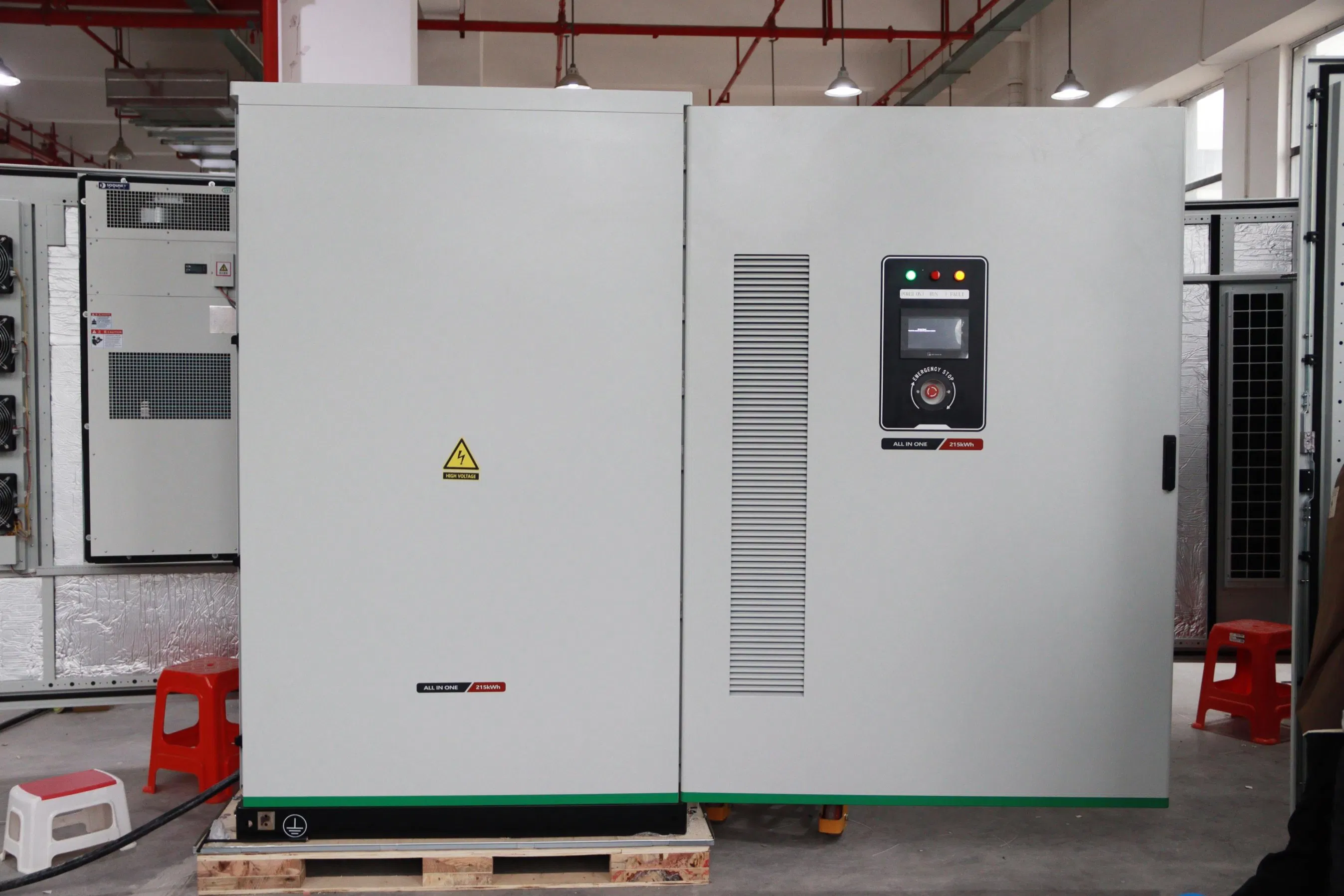 Solar 215kwh Air Powered Backup Generator Energy Storage Cabinet Battery Generator Backup for Power