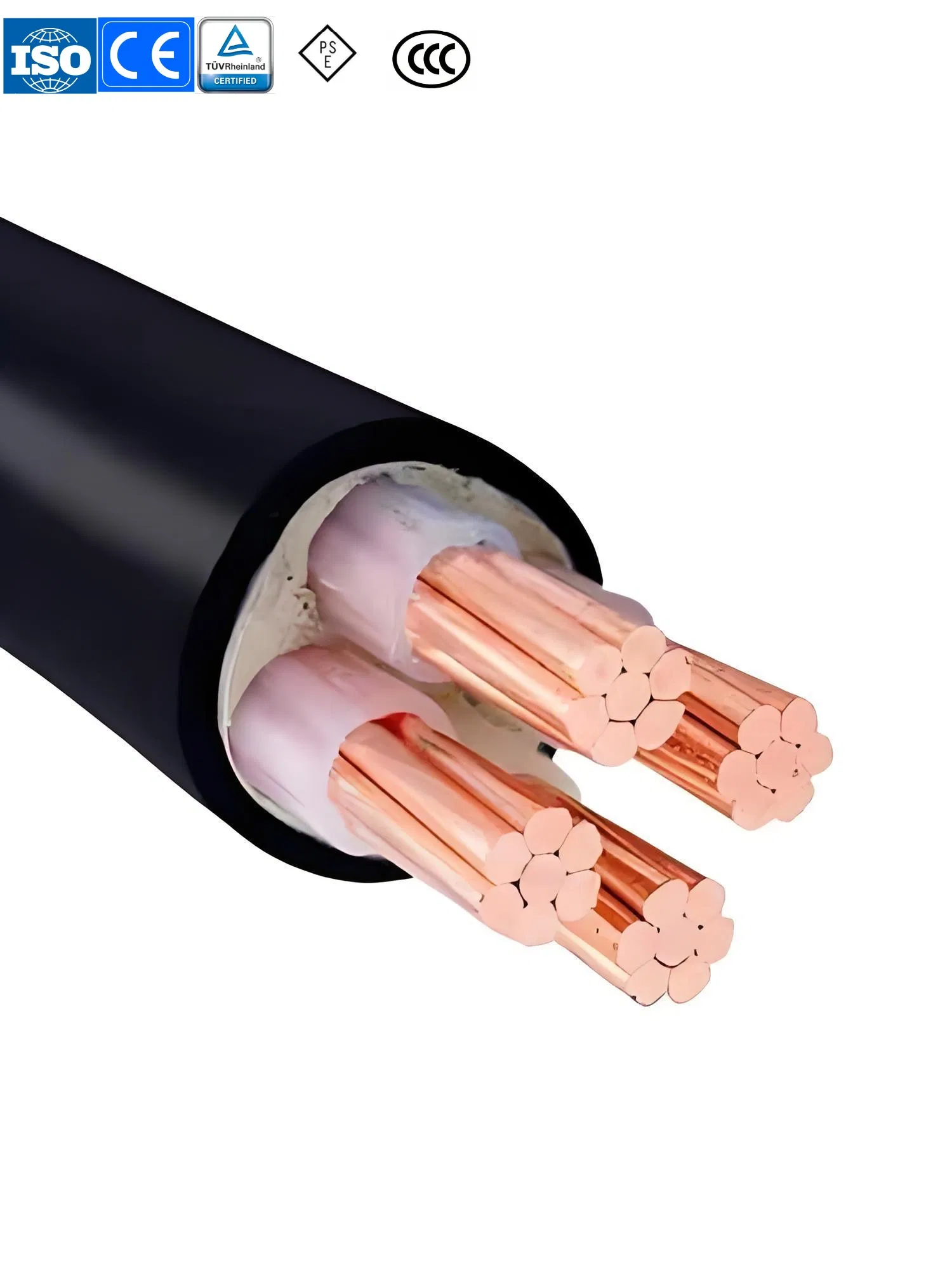 Solar PV Cable Tinned Copper Wire 1.5kv for Photovoltaic Power Station