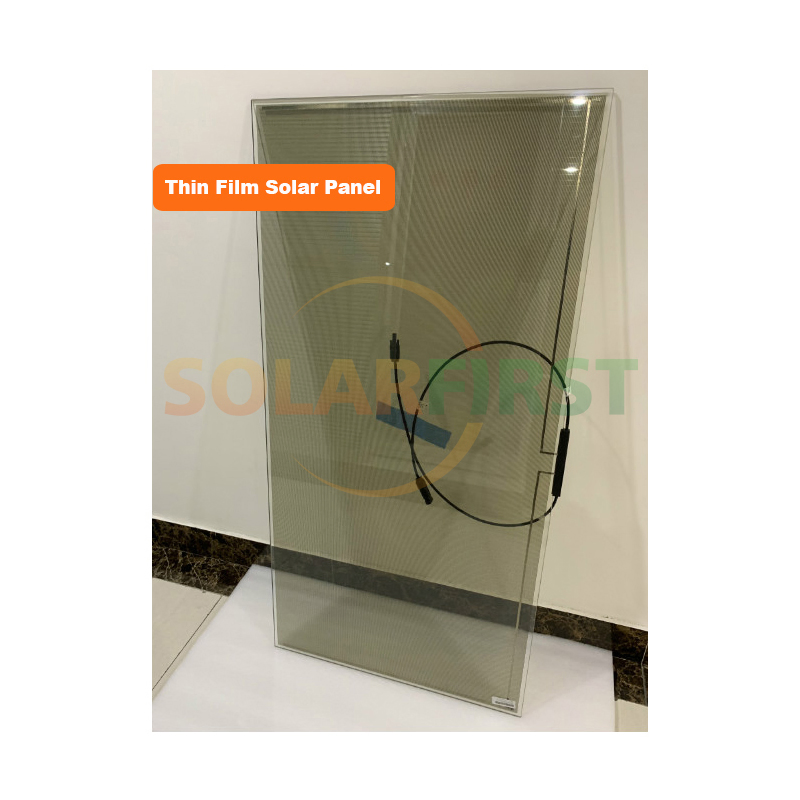30% 40% 50% Transparent Cdte Thin Film Solar Panel BIPV for Carport
