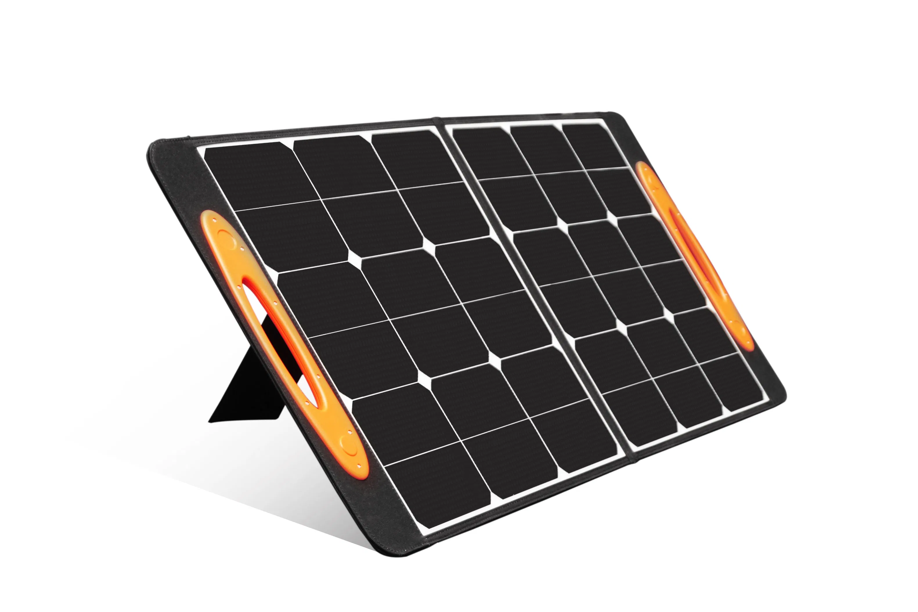 Outdoor Climbing Picnic Portable Folding Solar Panel Camping Energy System Power Bank Station 100W High-Efficiency Folding Solar Package