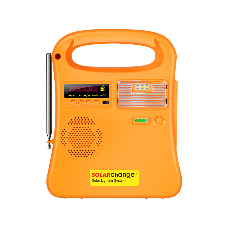 Hotsale Solar Home System 20W Solar Panel Kit with FM Radio/Blutetooth/Mobile Charger