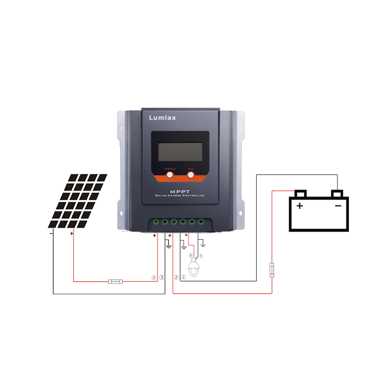 20A 30A 40A MPPT Solar Charge Controller 12V 24V LCD off Grid Solar Energy System