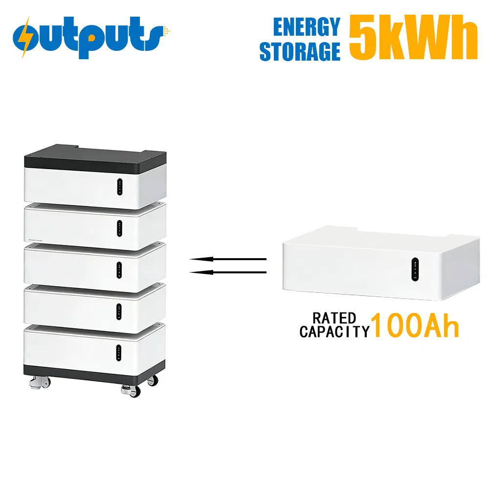 Expandable Home Ess Series Stackable Battery Modules Solar Energy Storage for Flexible Capacity