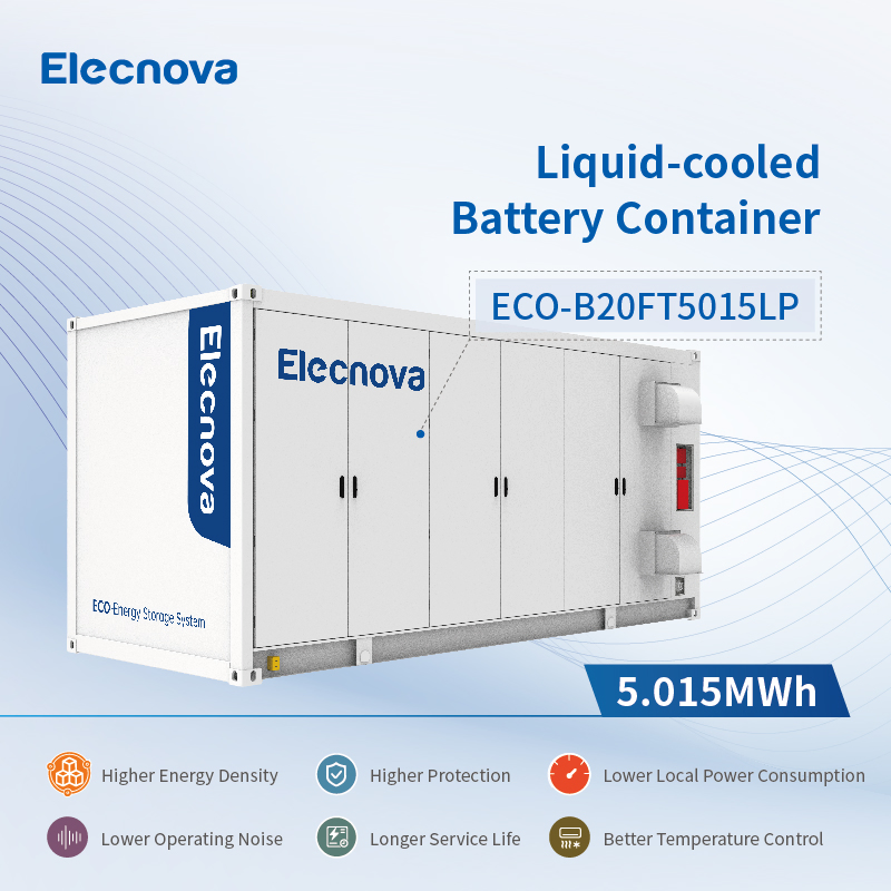Higher Energy Density Chiller+Liquid Cooling Solar Battery Storage Systems with Un38.3