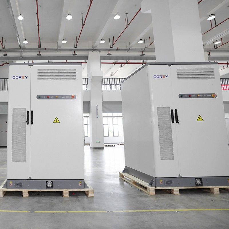 Commercial Solar Panel Industrial Solar System 105kw 215kwh Battery Cooling System Storage Battery Container