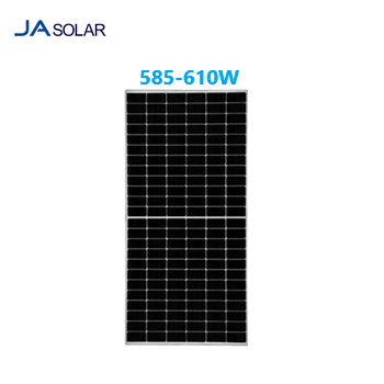 Ja 560W 585W 610W Half Cell Wholesale Poly PV Fold Flexible Black Monocrystalline Polycrystalline Photovoltaic Module Mono Solar Energy Sun Power Panel