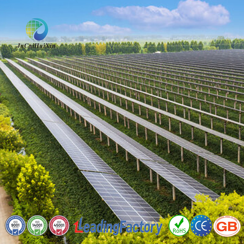 Jchx Hot Galvanized Solar Ground Rack Ground Solar Mounting System