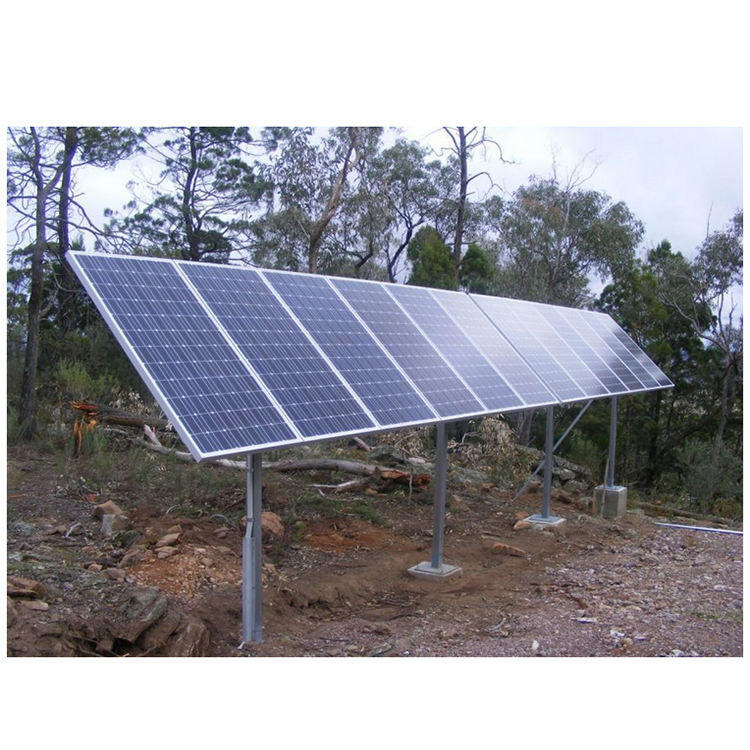 Solar Mounting Structure Design and Solar Panel Stand with Ground Mount System