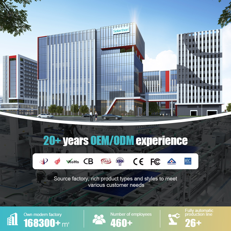 High-Efficiency 5kw 6.2kw 8kw 10kw 11kwhybrid Solar Power Inverter with LCD Display