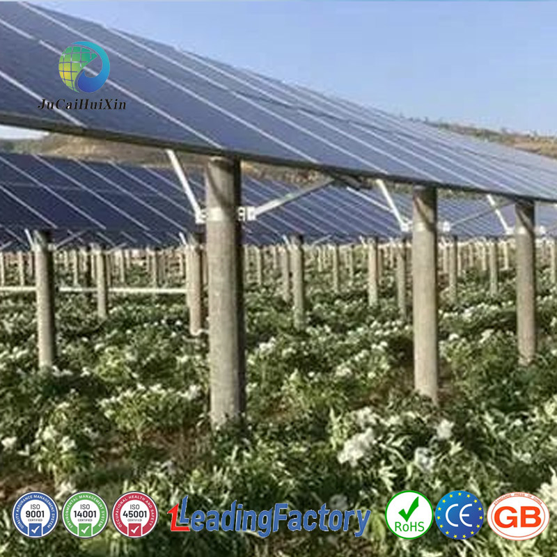 Jchx Hot Galvanized Solar Ground Rack Ground Solar Mounting System