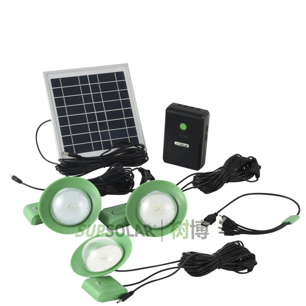 Solar Power Home Lighting System