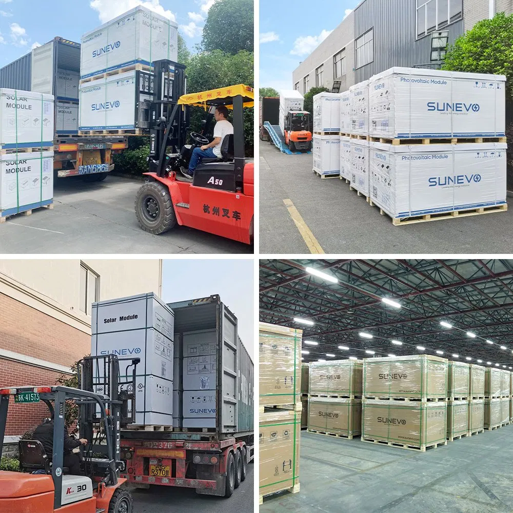 Portable Evo 5n Hjt N Type Solar Panel 480W 500W Bifacial Flexible PV Module