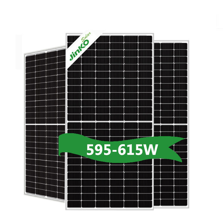 Jinko 610W 650W 700W Half Cell Wholesale Poly PV Fold Flexible Black Monocrystalline Polycrystalline Photovoltaic Module Mono Solar Energy Sun Power Panel