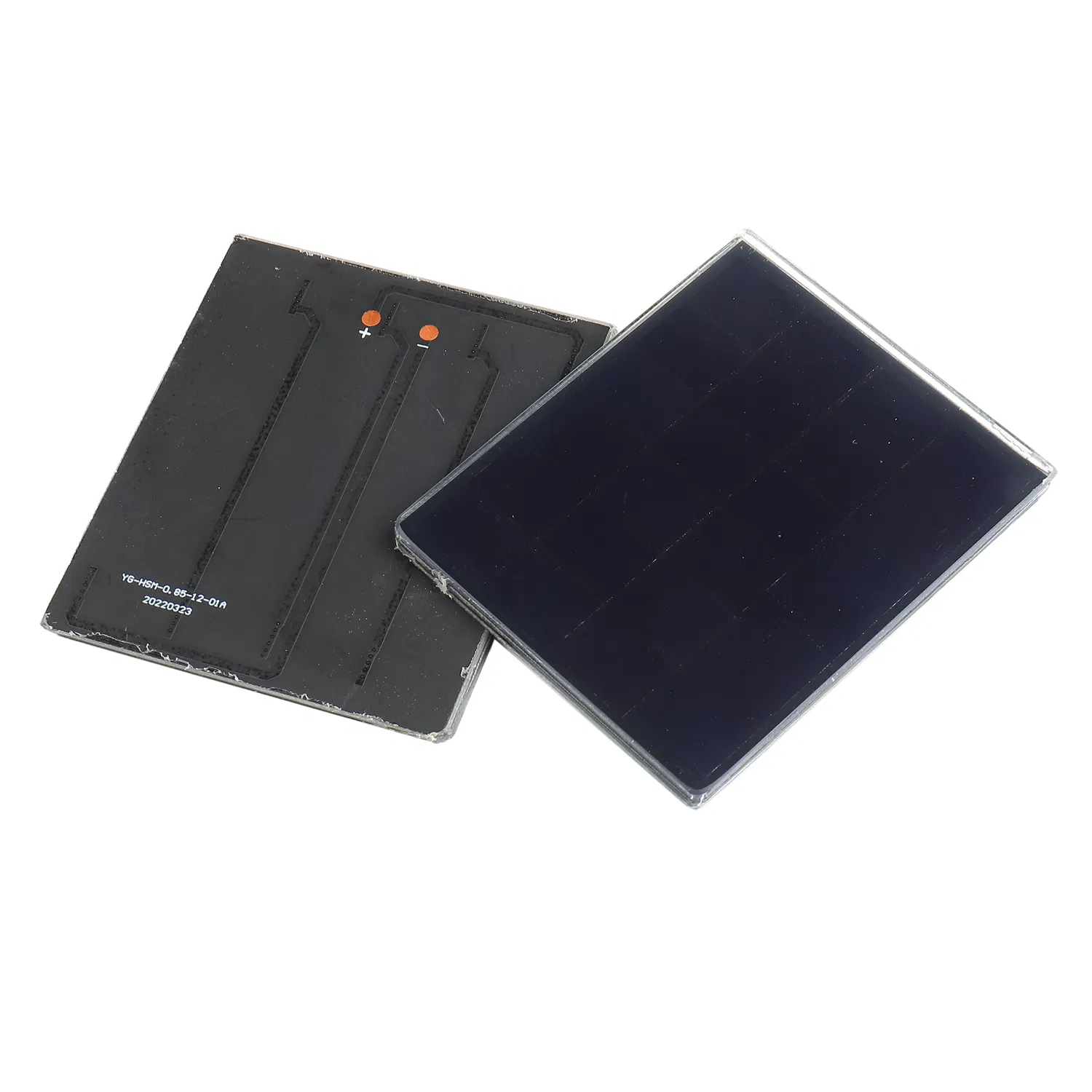 Custom Made Small Size 5V 0.4W 0.48W 0.55W 0.75W 0.8W 6V 0.5W 0.9W 0.95W ETFE Pet Glass Thin Film Surface 23% High Efficiency PV Mono Silicon Mini Solar Panels