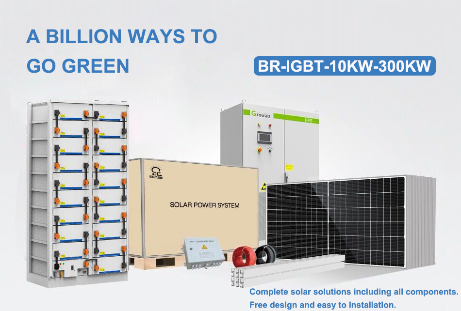 150kw 250kw 300kw off Grid Hybrid Solar Energy Power System