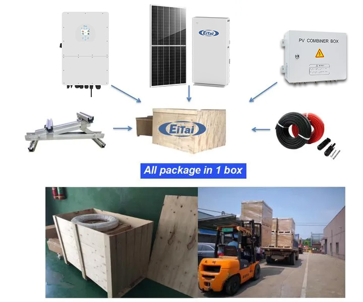 Eitai 5kw 10kw 20kw 30kw Photovoltaic Kit Energia Complete Set 3phase Three Phase Hybrid Solar Panel Home Power Energy Storage System 10000W for Home