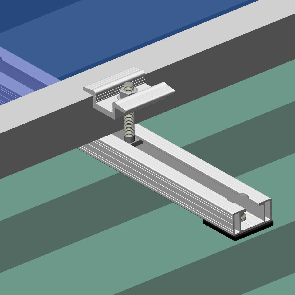 Versatile Solar Energy Panel Mounting Bracket Racking System for Custom Needs