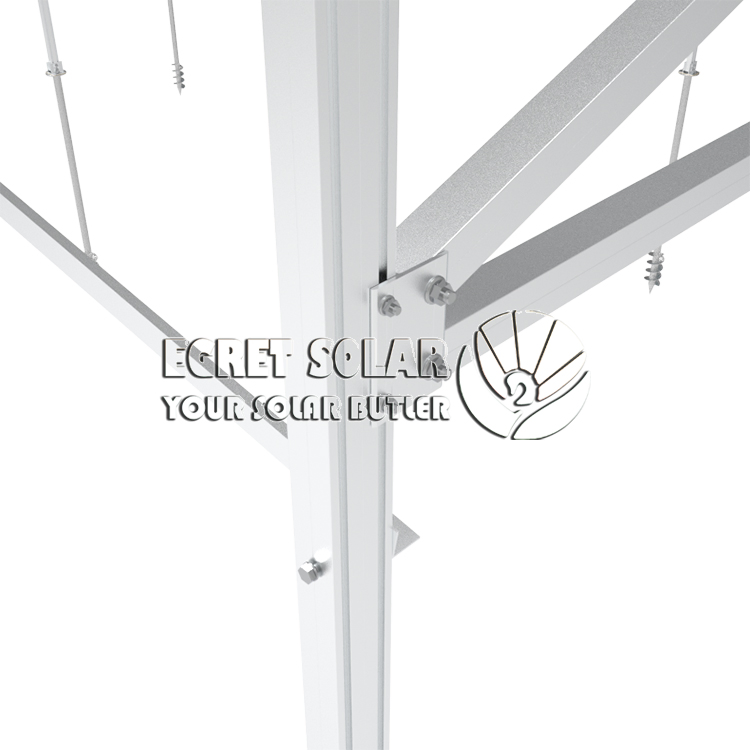 Egret Solar Mounting System Agricultural Greenhouse Mounting Farm Brackets