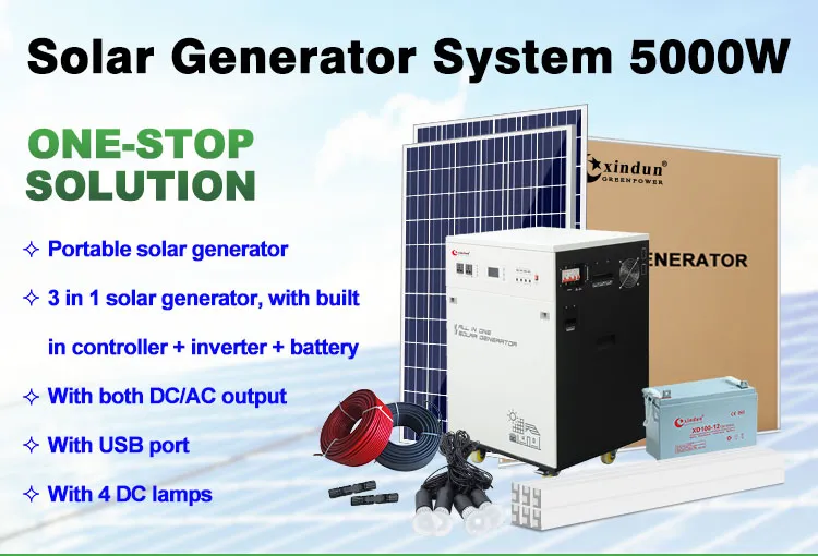 Solar Power Energy System Kit