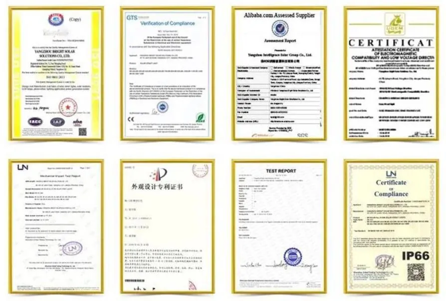 Certificates