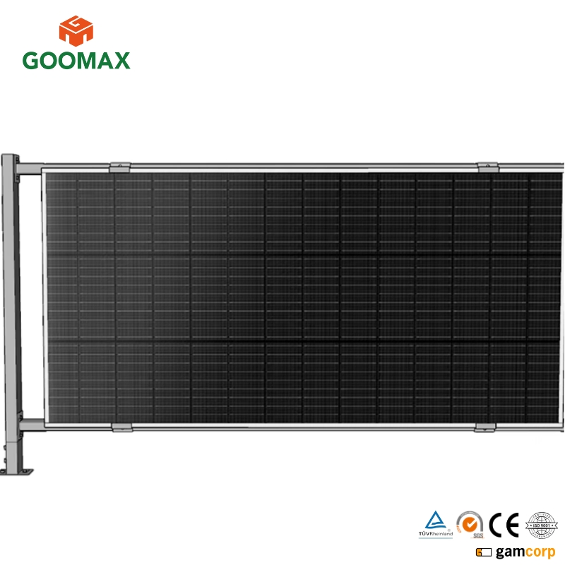 Goomax High-Performance Vertical Solar Panel Kit for Sustainable Farms