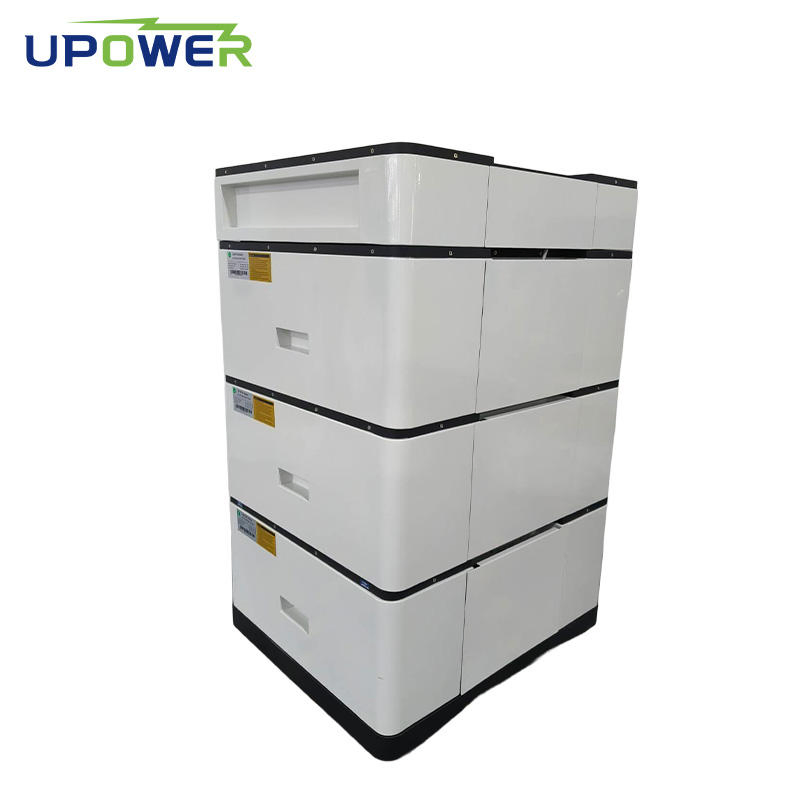 Uli Stackable 15kwh LiFePO4 Battery Pack with Inverter, Smart BMS, Bluetooth, Can for Home Solar Energy Storage System