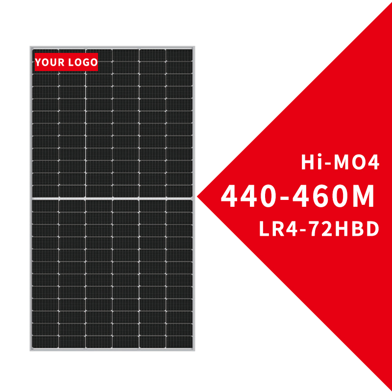 Longi 440-460m Solar Panels and Powerwall Solar Panel Europe Stock Solar Panels Flexible Bifacial
