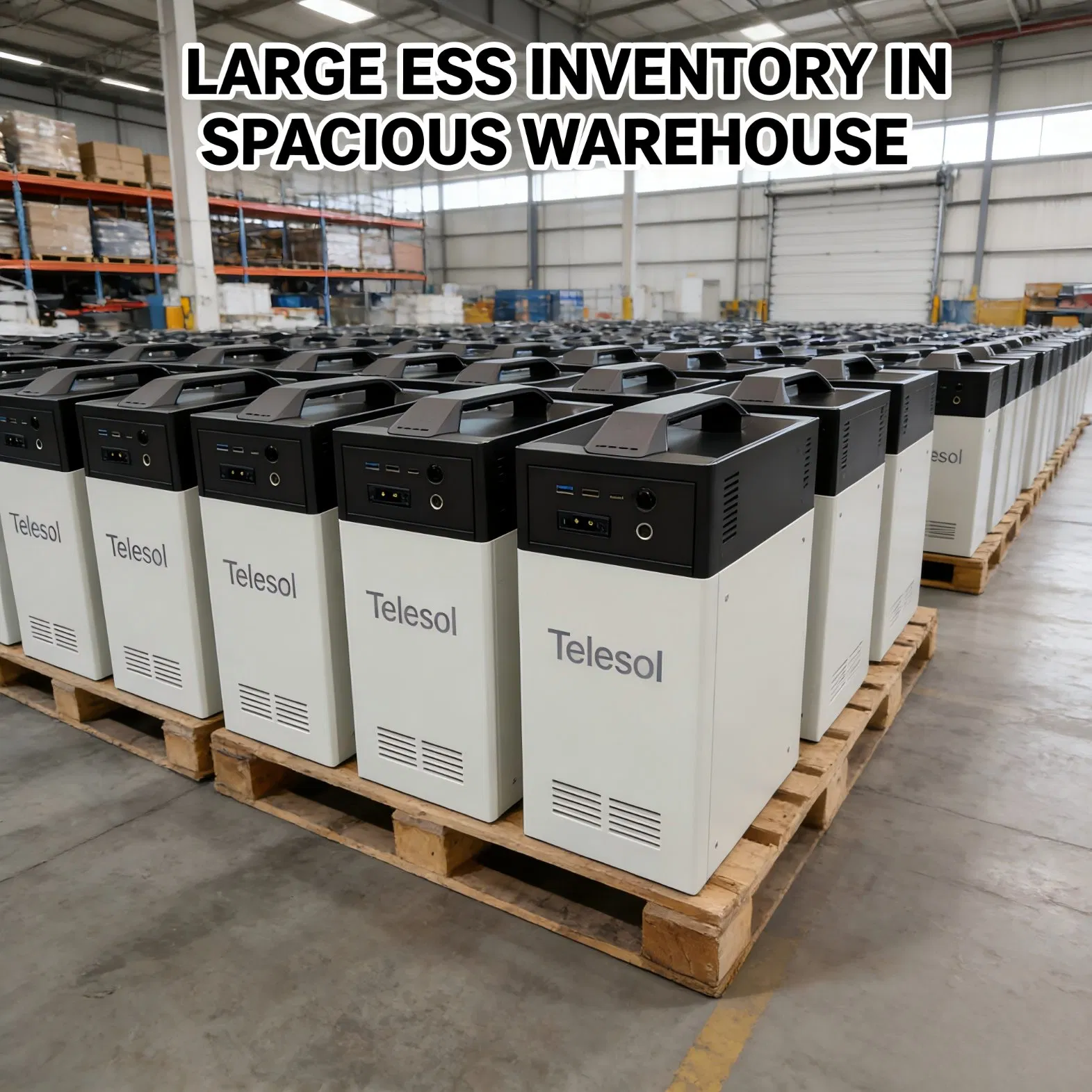 Portable Solar Power Energy Storage Battery AC/DC Output