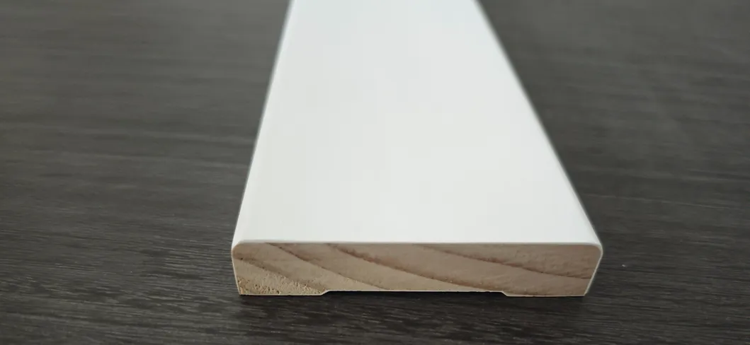 Pencil Round Primed Wood Skirting