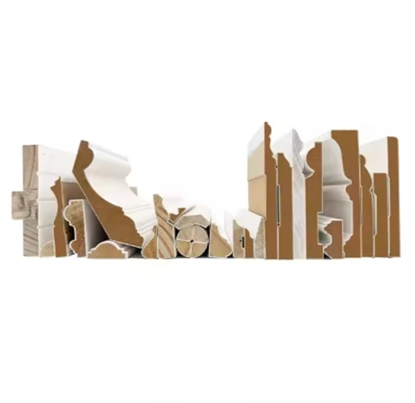 Indoor Wall &amp; Floor Joints Decoration Pine Primed Moulding Decoration Material Building Material Wall Decor Building Material Accessories Interior Decoration