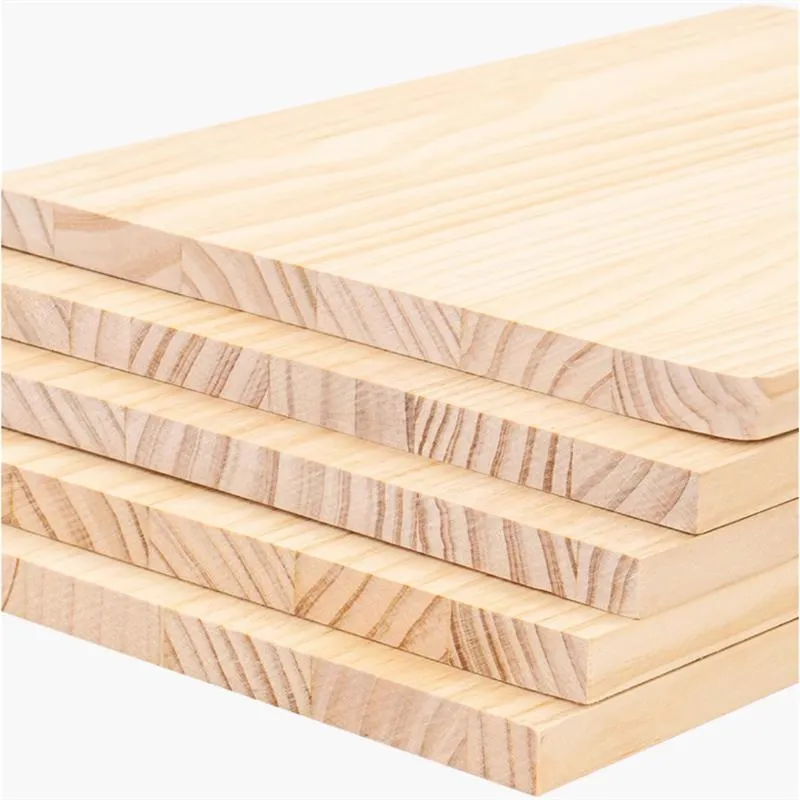 Pine Board Product Display