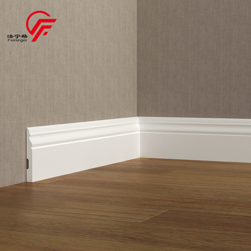 PS Polystyrene Skirting Molding Quick Easy Install White Wall Protectors Decorative Moulding