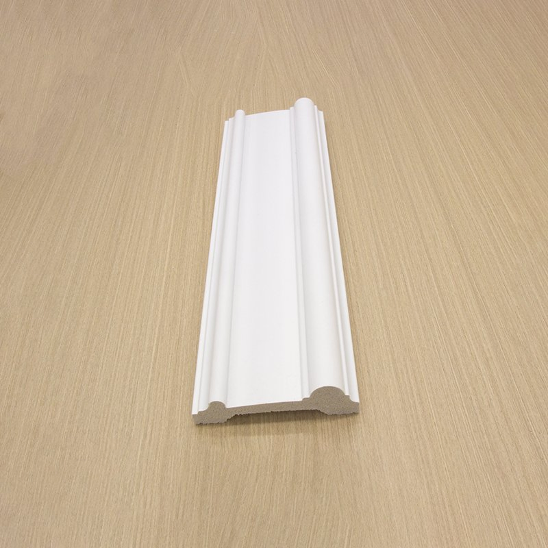 90mm Polystyrene White Decorative Chair-Rails Moulding Trim