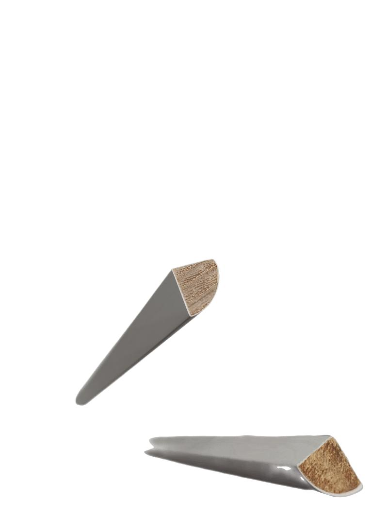 Wooden Quarter Round Finger Jointed Pine Moulding with White Primed