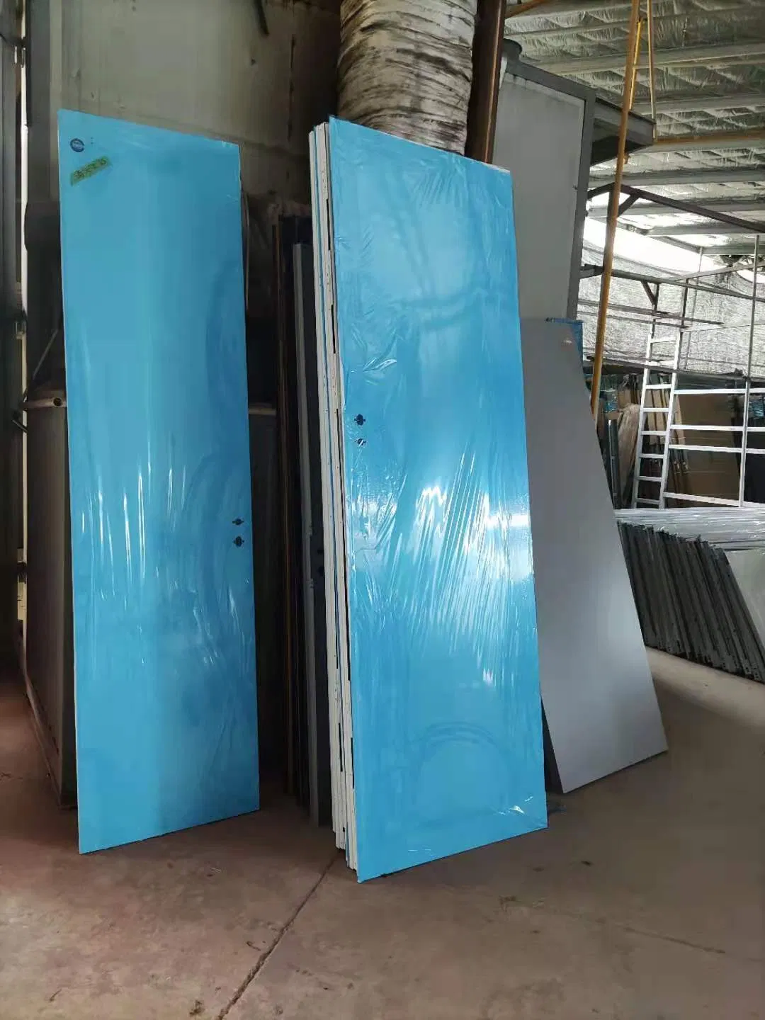 2023 Wholesale New Style None Fire Rated Galvanized Hollow Steel Doors and Frames