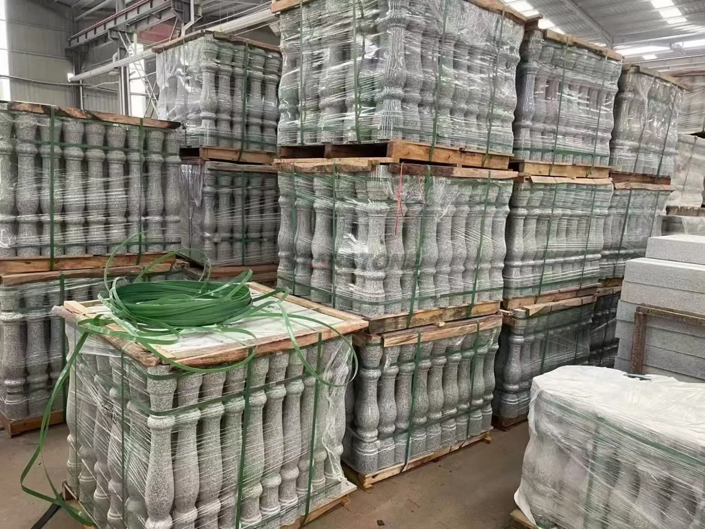 Starstone Natural Stone Marble Granite Sandstone G603/G623 Stair Balusters with Railing Handrail