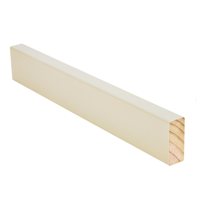 138*18 White Primed Radiata Pine Mouldings Finger Jointed S3s/S4s Board