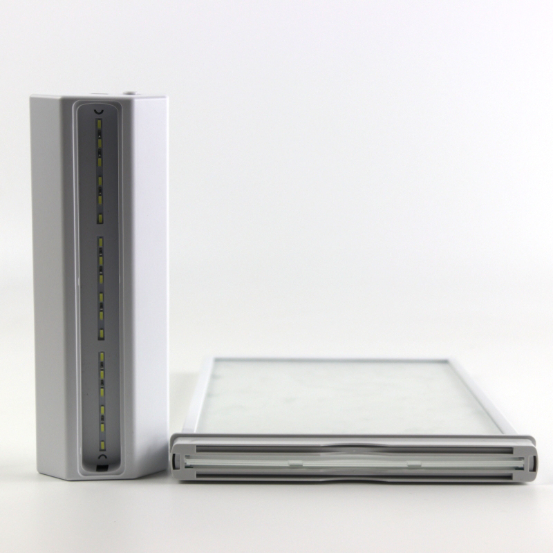 Desktop Charging Acrylic A5 LED Light Box Double Sided Advertising Board for Bar Counter