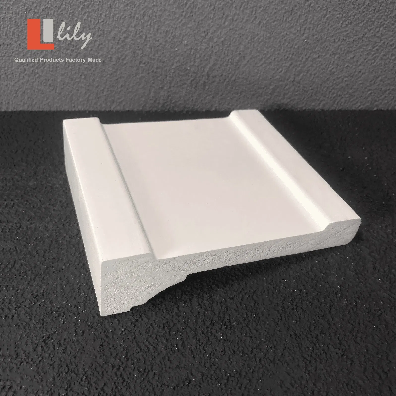 Waterproof Plastic Products Building Material PVC Casing Moulding for Window Decoration
